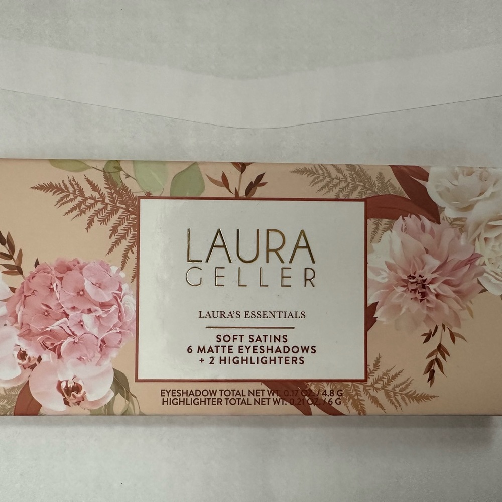LAURA GELLER Soft Satins Eyeshadow & Highlighters Palette